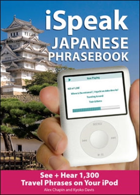 iSpeak Japanese Phrasebook (MP3 CD + Guide), Book Book