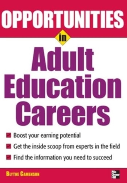 Opportunities in Adult Education, Paperback / softback Book