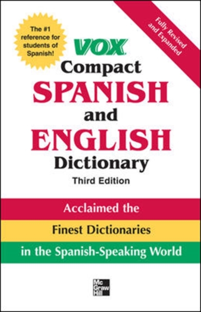 Vox Compact Spanish & English Dictionary, 3E (HC), Hardback Book