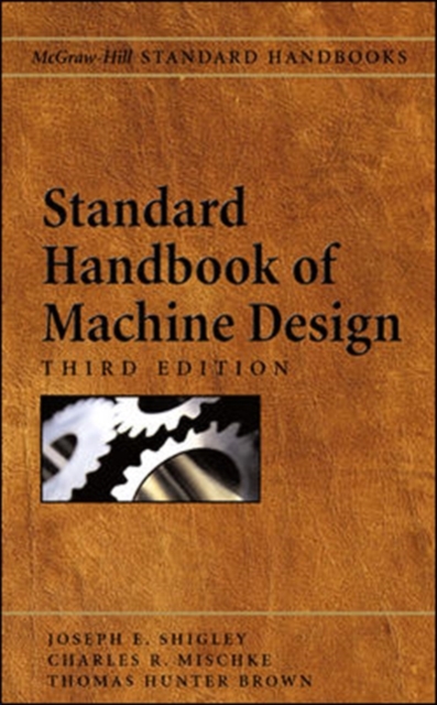 Standard Handbook of Machine Design, PDF eBook