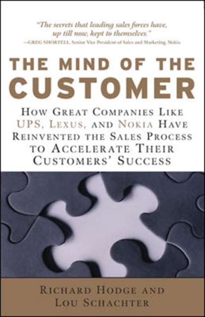 The Mind of the Customer : How the World's Leading Sales Forces Accelerate Their Customers' Success, PDF eBook
