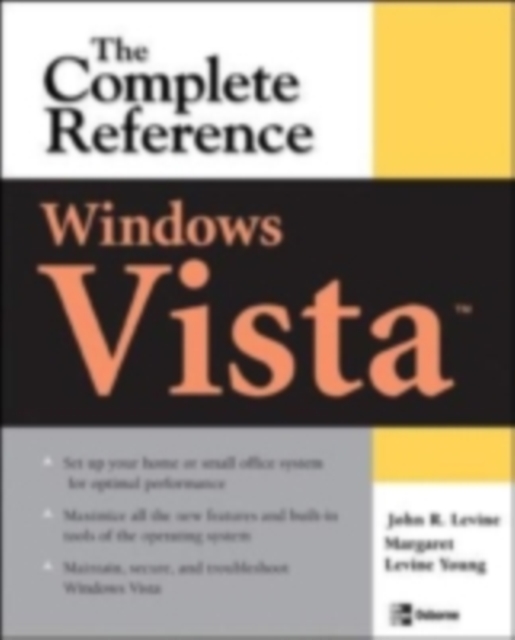 Windows Vista: The Complete Reference, PDF eBook