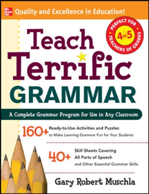 Teach Terrific Grammar, Grades 4-5, PDF eBook
