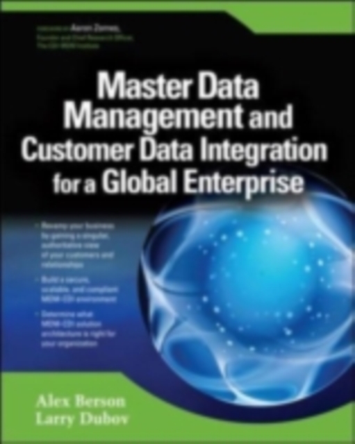 Master Data Management and Customer Data Integration for a Global Enterprise, PDF eBook