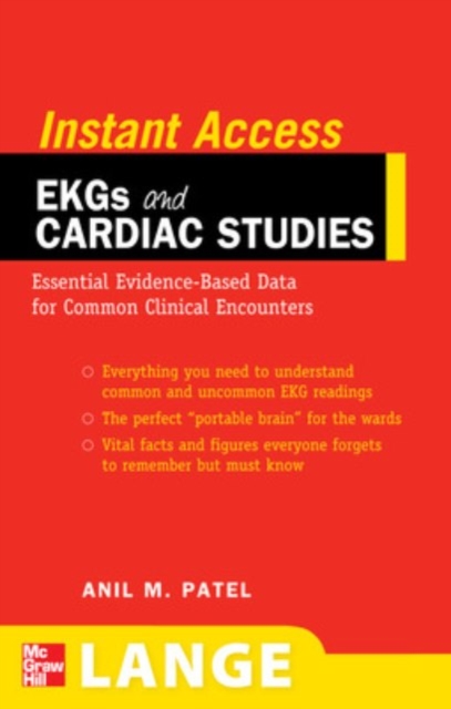 LANGE Instant Access EKGs and Cardiac Studies, Paperback / softback Book