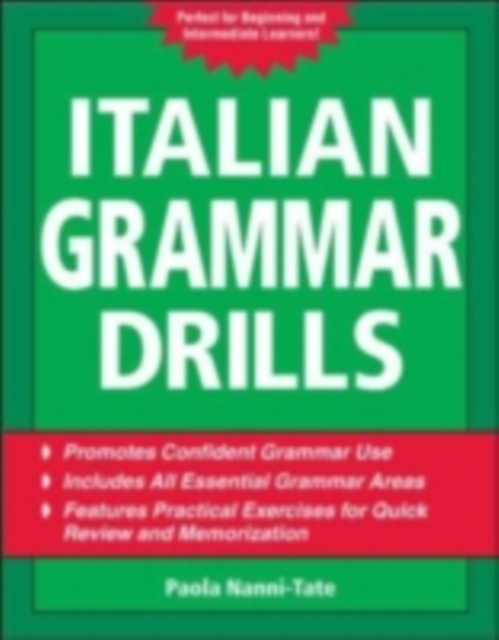 Italian Grammar Drills, PDF eBook