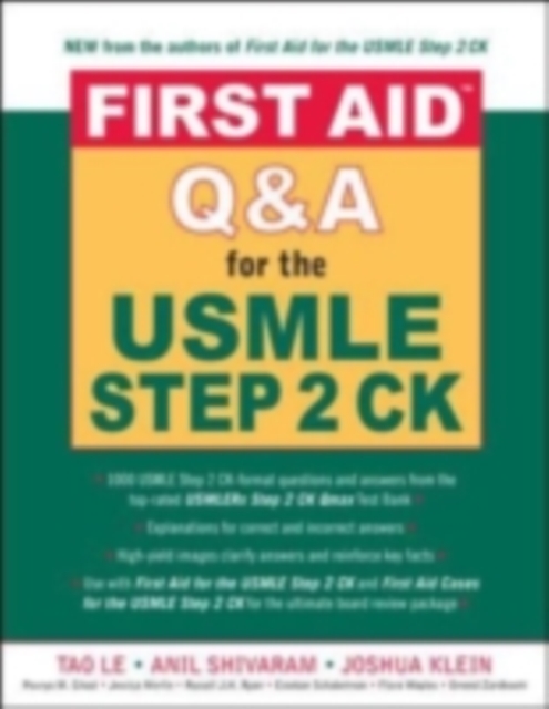 First Aid Q&A for the USMLE Step 2 CK, PDF eBook