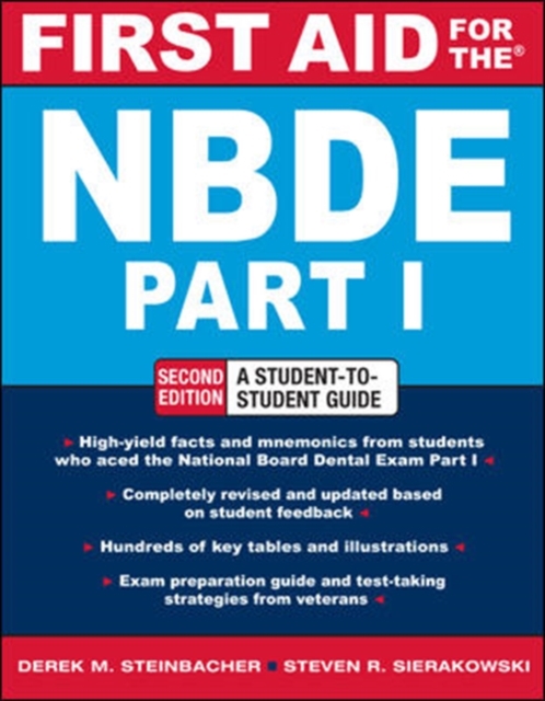FIRST AID FOR THE NBDE PART 1 2/E, Paperback / softback Book