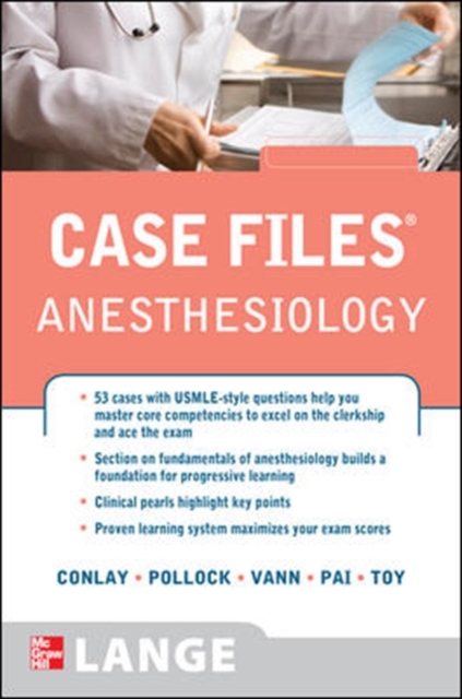 Case Files Anesthesiology, Paperback / softback Book