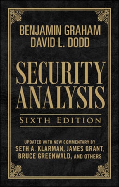 Security Analysis: Sixth Edition, Foreword by Warren Buffett (Limited Leatherbound Edition), Hardback Book