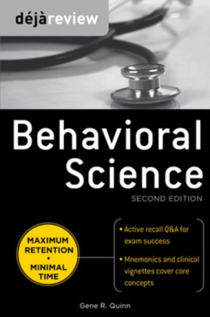 Deja Review Behavioral Science, Second Edition, EPUB eBook