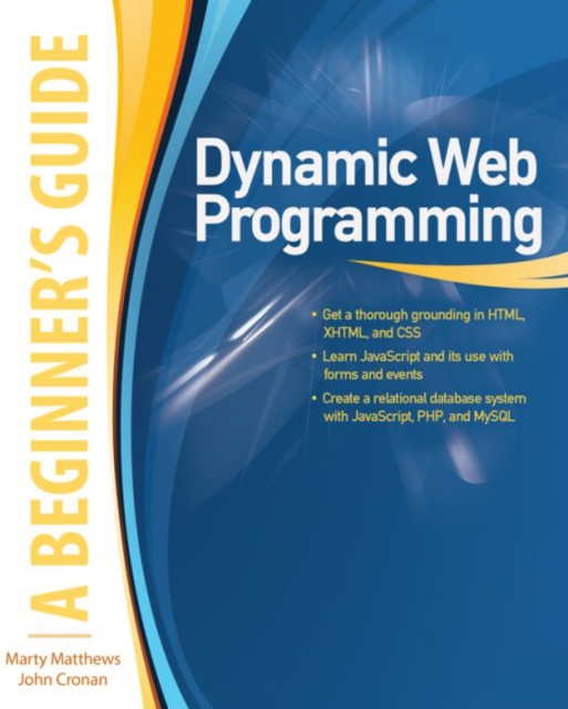 Dynamic Web Programming: A Beginner's Guide : A Beginner's Guide (ebook), PDF eBook