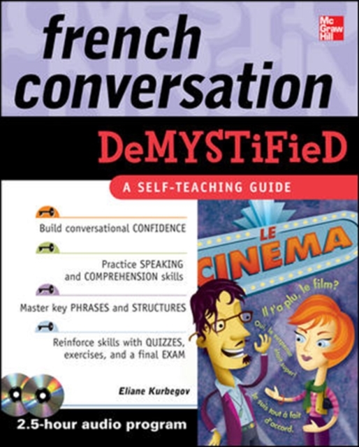 French Conversation Demystified with Two Audio CDs, Book Book