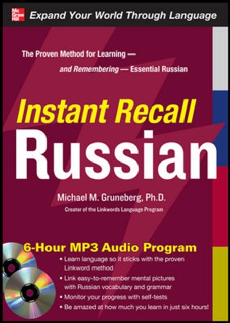 Instant Recall Russian, 6-Hour MP3 Audio Program, Book Book