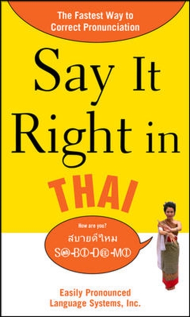 Say It Right in Thai,  Book