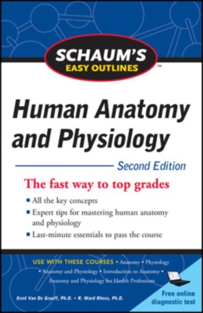 Schaum's Easy Outline of Human Anatomy and Physiology, Second Edition, Paperback / softback Book