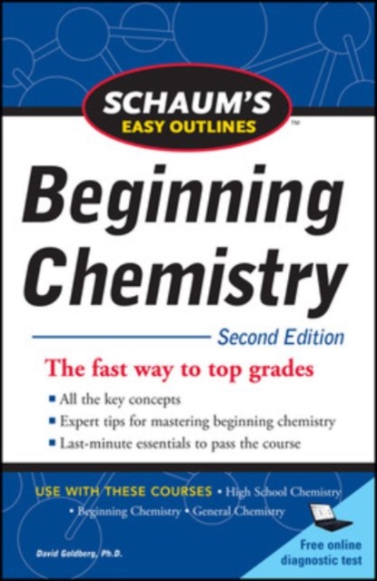 Schaum's Easy Outline of Beginning Chemistry, Second Edition, Paperback / softback Book