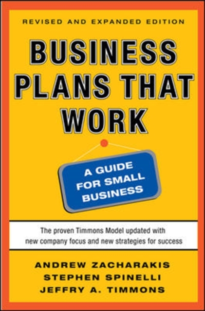 Business Plans that Work: A Guide for Small Business 2/E, Paperback / softback Book