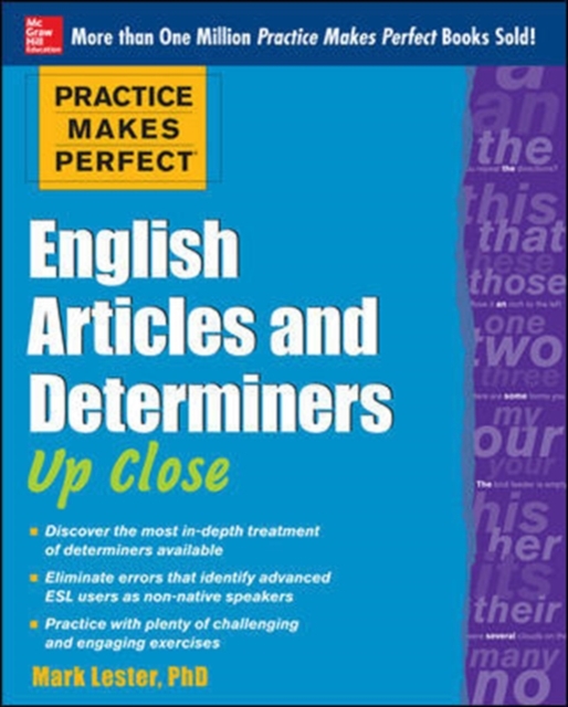 Practice Makes Perfect English Articles and Determiners Up Close,  Book