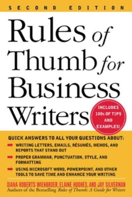 Rules of Thumb for Business Writers, EPUB eBook