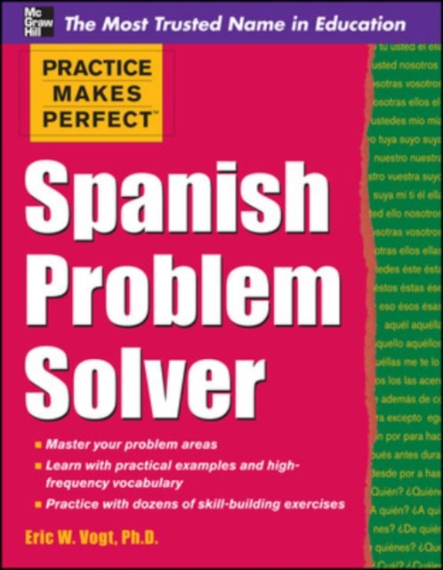 Practice Makes Perfect Spanish Problem Solver, Paperback / softback Book