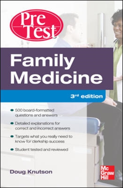 Family Medicine PreTest Self-Assessment And Review, Third Edition, Paperback / softback Book