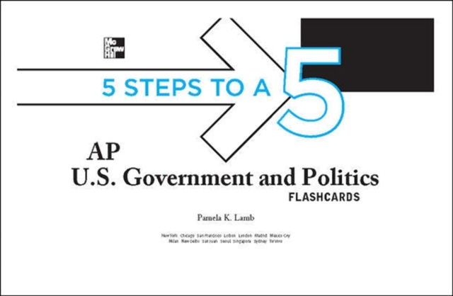5 Steps to a 5 AP U.S. Government and Politics Flashcards, Paperback / softback Book