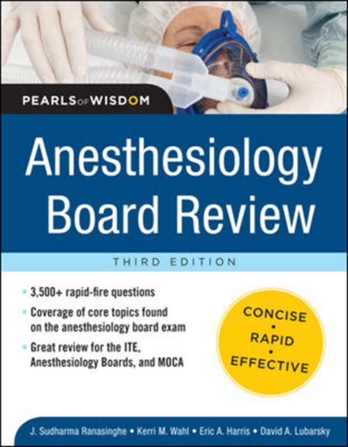 Anesthesiology Board Review Pearls of Wisdom 3/E, Paperback / softback Book