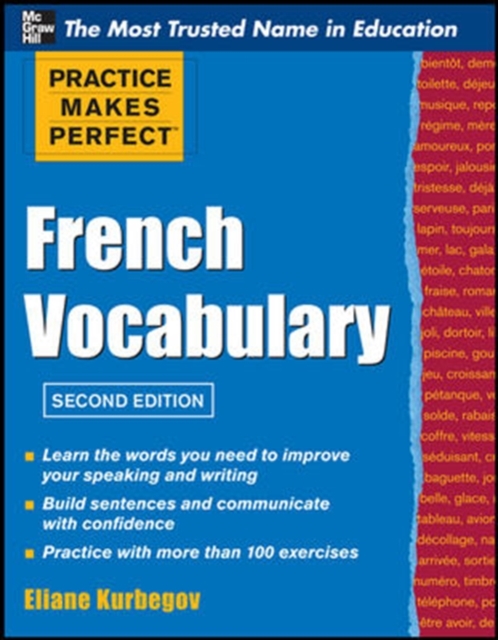 Practice Make Perfect French Vocabulary, Paperback / softback Book