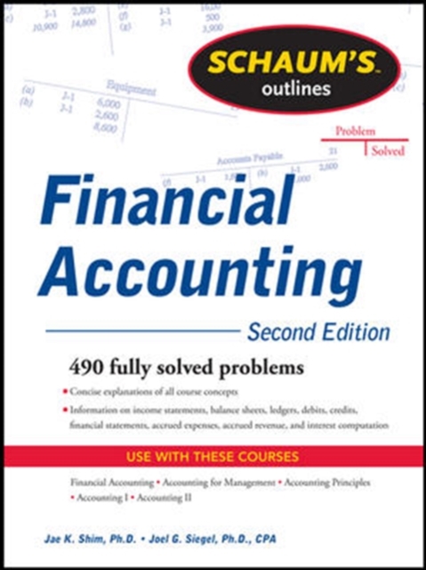 Schaum's Outline of Financial Accounting, Paperback / softback Book