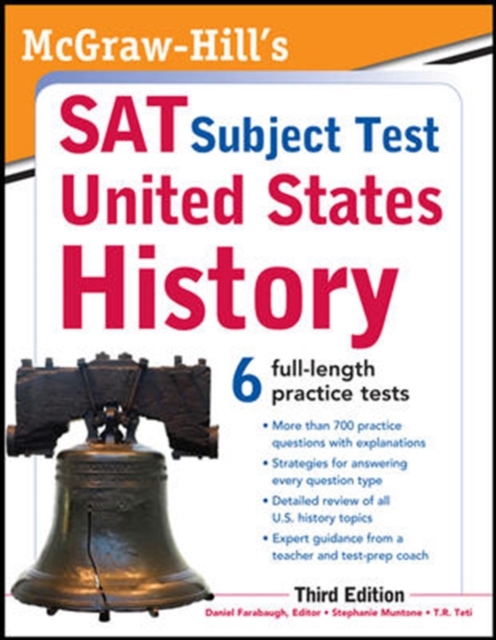 McGraw-Hill's SAT Subject Test United States History, Paperback Book