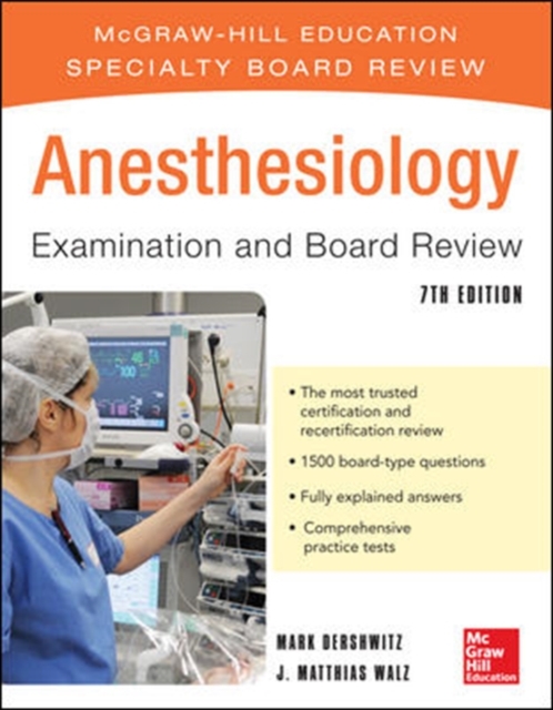 Anesthesiology Examination and Board Review 7/E, Paperback / softback Book