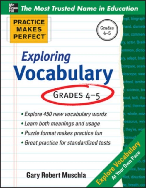 Practice Makes Perfect Exploring Vocabulary, Paperback / softback Book