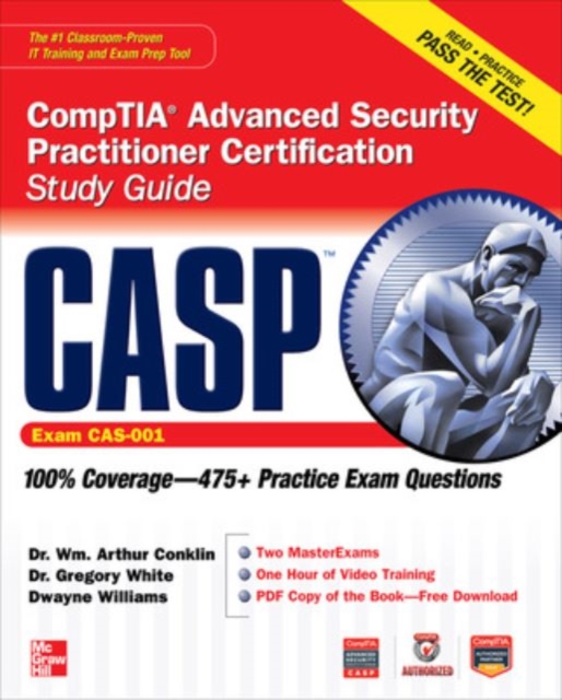CASP CompTIA Advanced Security Practitioner Certification Study Guide (Exam CAS-001), Mixed media product Book