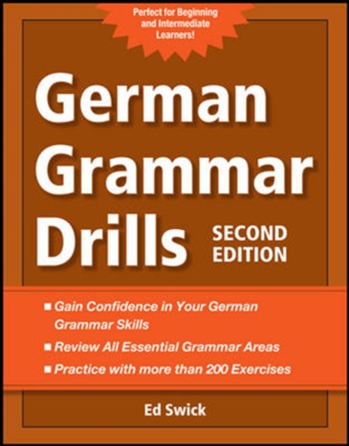 German Grammar Drills, Paperback Book