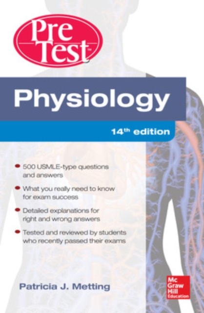 Physiology PreTest Self-Assessment and Review 14/E, Paperback / softback Book