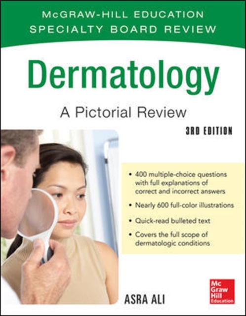 McGraw-Hill Specialty Board Review Dermatology A Pictorial Review 3/E, Paperback / softback Book