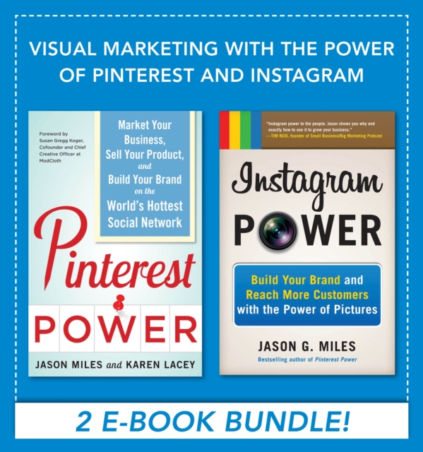 Visual Marketing with the Power of Pinterest and Instagram EBOOK BUNDLE, EPUB eBook