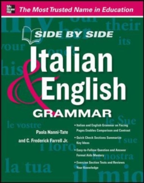 Side by Side Italian and English Grammar, PDF eBook