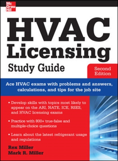 HVAC Licensing Study Guide, Second Edition, Paperback Book