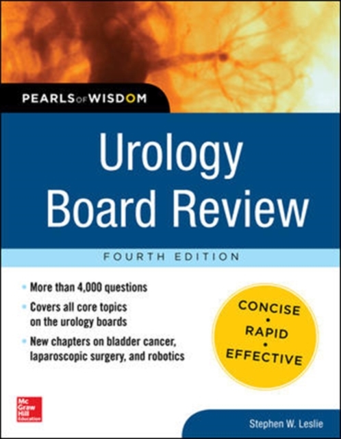 Urology Board Review Pearls of Wisdom, Fourth Edition, Paperback / softback Book