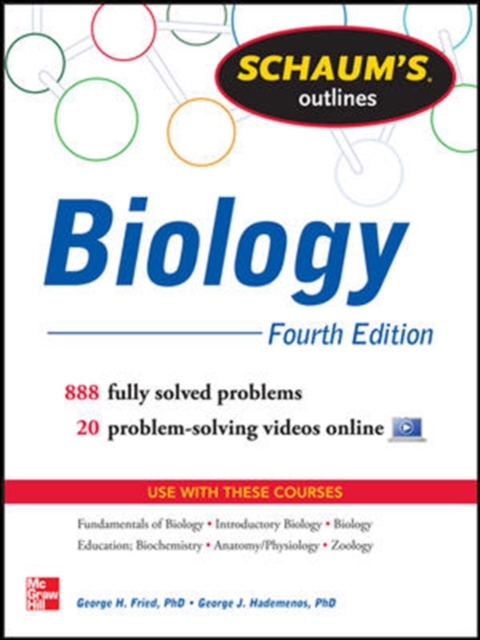 Schaum's Outline of Biology, Paperback / softback Book
