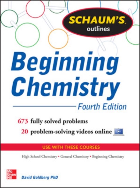 Schaum's Outline of Beginning Chemistry, Paperback / softback Book