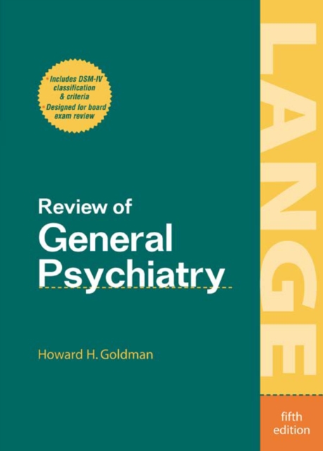 Review of General Psychiatry, Fifth Edition, PDF eBook