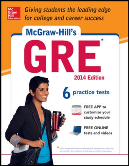 McGraw-Hill's GRE, 2014 Edition, Paperback / softback Book