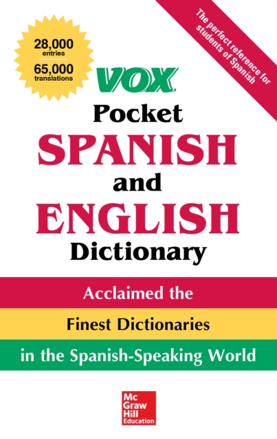 Vox Pocket Spanish-English Dictionary, PDF eBook