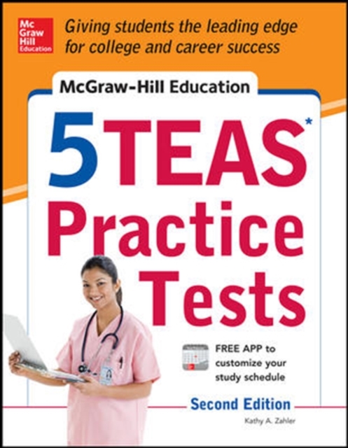 McGraw-Hill Education 5 TEAS Practice Tests, Paperback Book