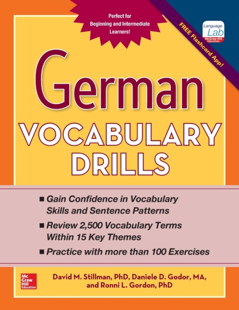 German Vocabulary Drills, Paperback / softback Book