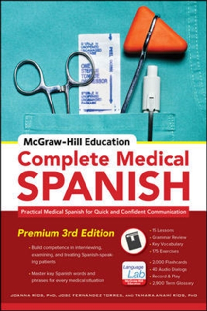 McGraw-Hill Education Complete Medical Spanish, Paperback / softback Book