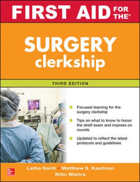 First Aid for the Surgery Clerkship, Third Edition, Paperback / softback Book